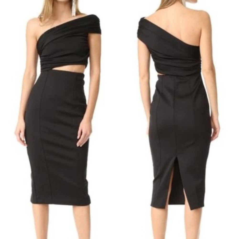 MISHA Collection Beradonna One Shoulder Dress
